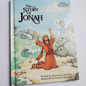 The Story of Jonah Hardcover (An Alice in Bibleland Storybook) GOOD USED